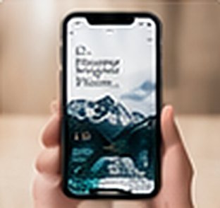 Social post on a phone