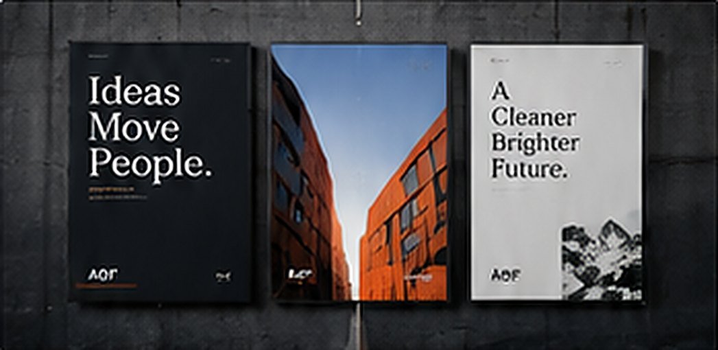 Campaign posters