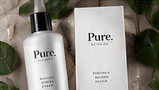 Pure skincare product launch