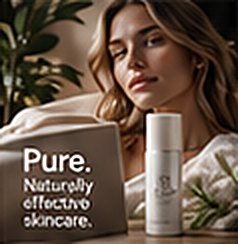 Pure skincare ad